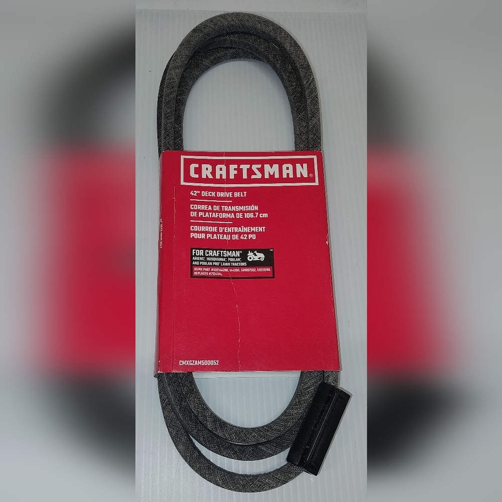 Craftsman Gray Deck Drive Belt